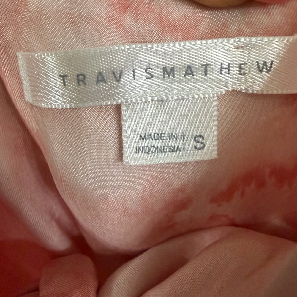 Travis Mathew City to Shore Pink Maxi Dress - Picture 3 of 9